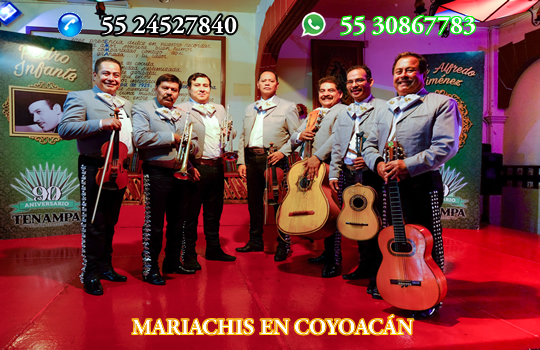 Mariachis económicos en Coyoacán